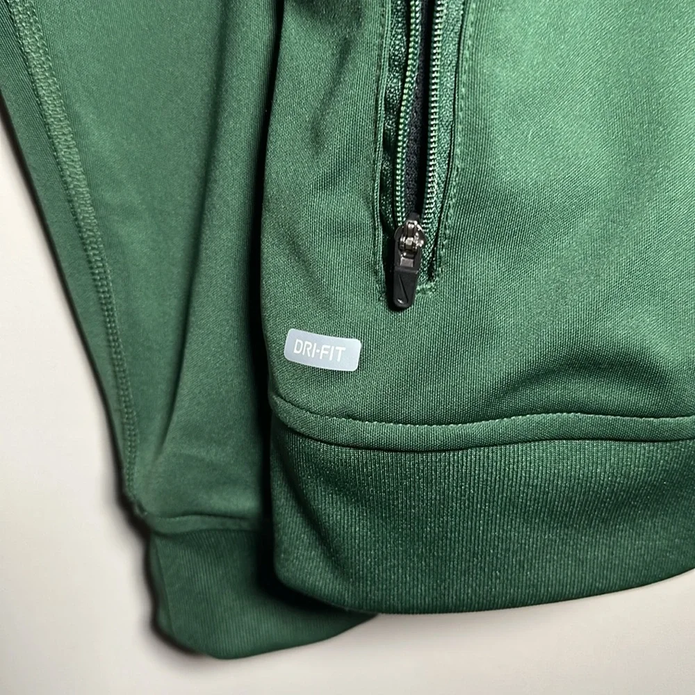 Nike Livestrong 10/2 dark green and Yellow University of Oregon zip up Jacket